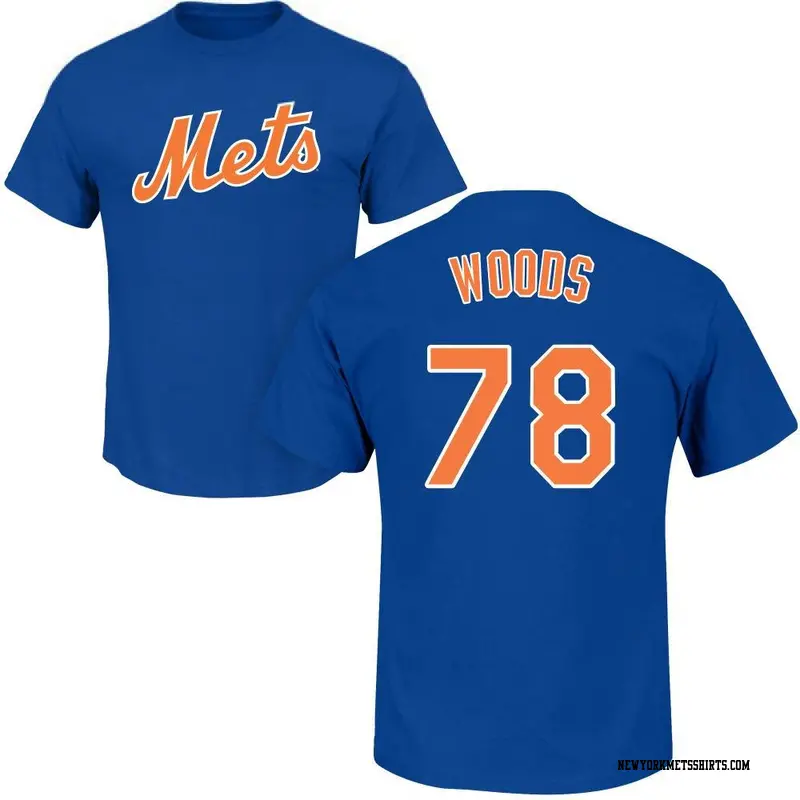 Custom New York Mets Youth Black Roster Name & Number T-Shirt 